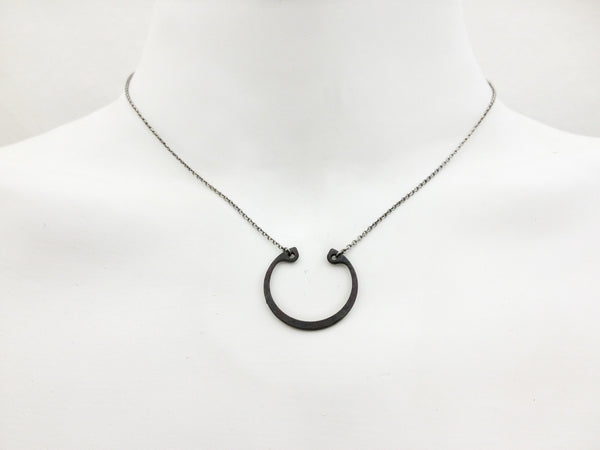ENTO Small Open Circle Necklace - Melissa Osgood Studio Store - 2