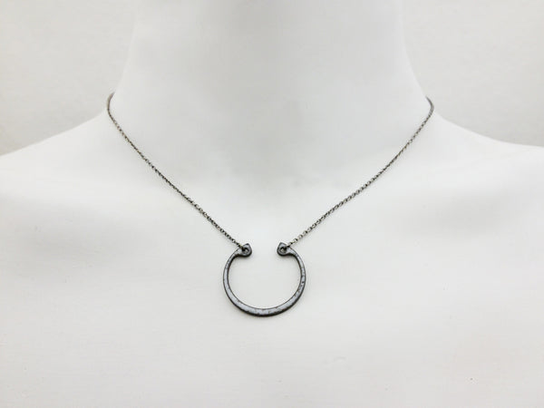 ENTO Small Open Circle Necklace - Melissa Osgood Studio Store - 3