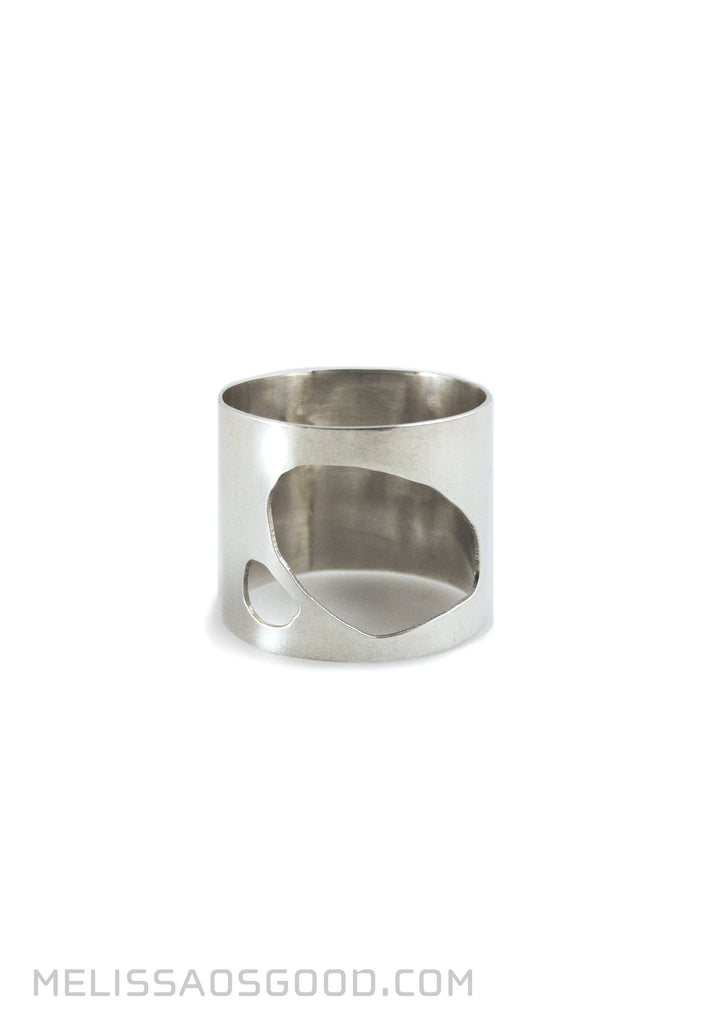 Pebble Ring Polished, HIGH Profile