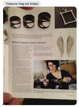 She is a local jeweler.