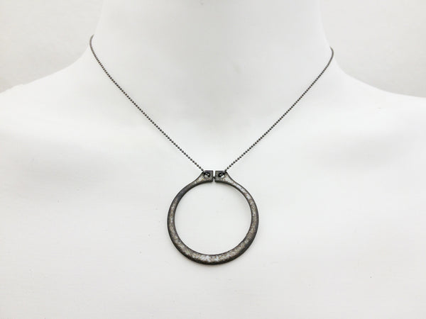 EXTRO Large Circle Necklace - Melissa Osgood Studio Store - 3
