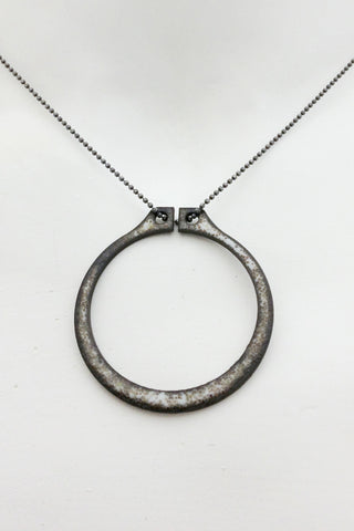 EXTRO Large Circle Necklace - Melissa Osgood Studio Store - 1