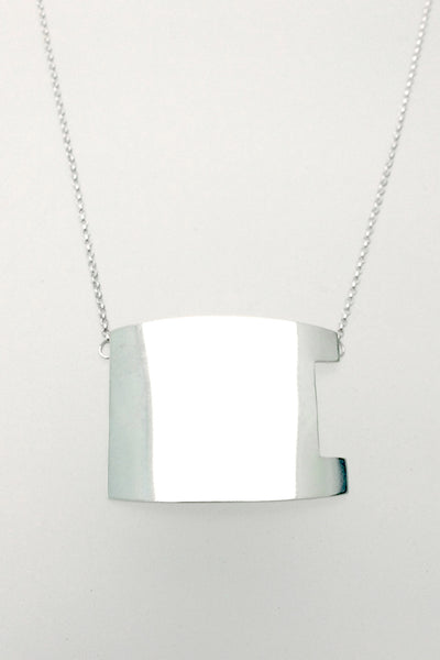 One Person Observatory Small Neckpiece, Polished - Melissa Osgood Studio Store - 1