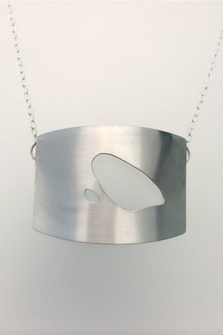 River Stones Neckpiece, Matte - Melissa Osgood Studio Store - 1