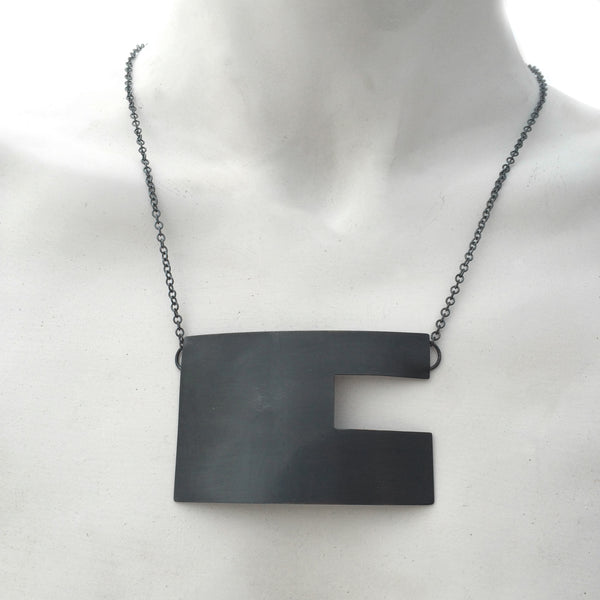 The Observatory Neckpiece, Oxidized - Melissa Osgood Studio Store - 3