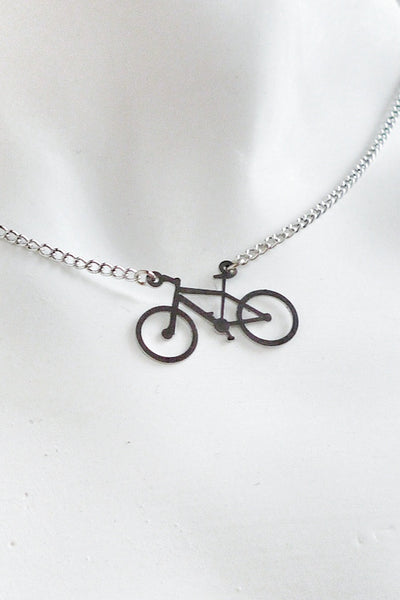 Mountain Bike Necklace - Melissa Osgood Studio Store - 1