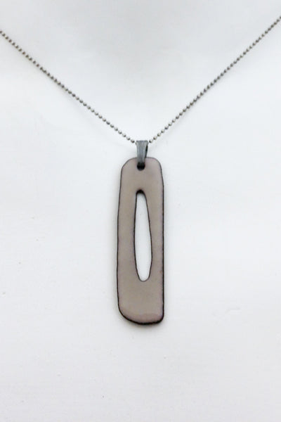 Nude Standing Enamel Pendant - Melissa Osgood Studio Store - 1