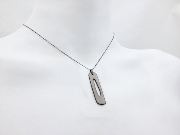 Nude Standing Enamel Pendant - Melissa Osgood Studio Store - 3
