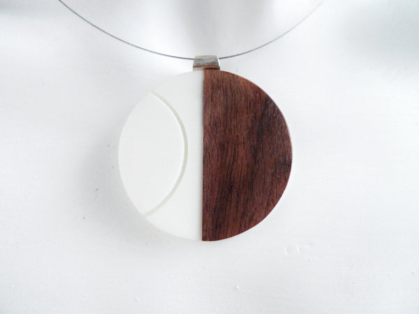 Art Pendant Tangine_Rosewood - Melissa Osgood Studio Store - 3