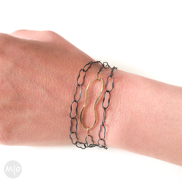 Figure Wrap Bracelet, 18KY Gold