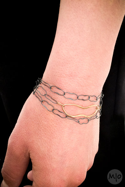 Figure Wrap Bracelet, 18KY Gold