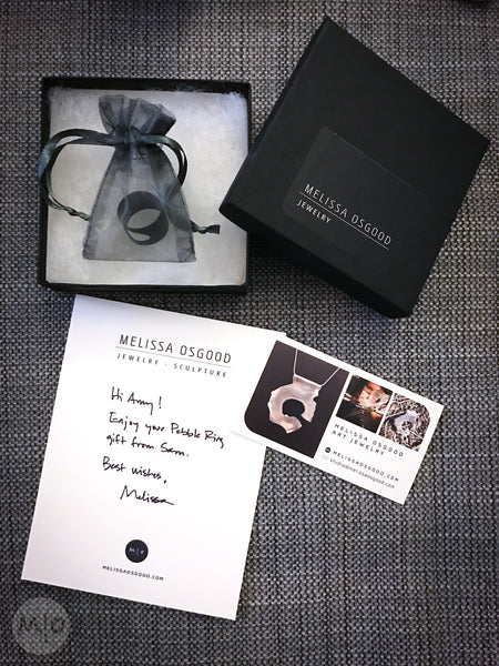 Ring Gift Kit - Custom Pebble Ring or Banded Ring